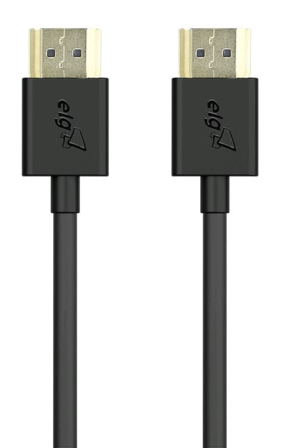 Cabo HDMI Elg Hs2030 4K Plug Banhado A Ouro 24K 2.0V 3D Ready (3 Metros)