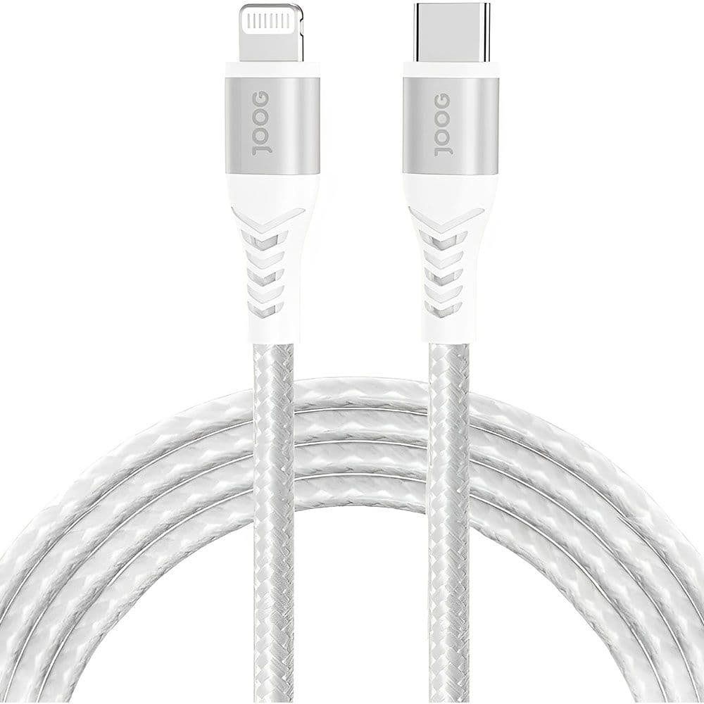 Cabo Joog USB-C/Lightning 1.2M Branco