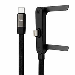 Cabo Mtek USB-C Macho A USB-C Macho MC-18CCMFS 1.8M - Preto