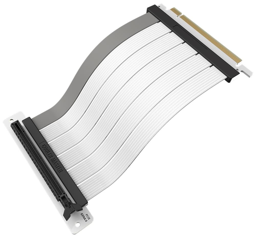 Cabo Cooler Master PCIe 4.0 X16 V2 300MM Branco