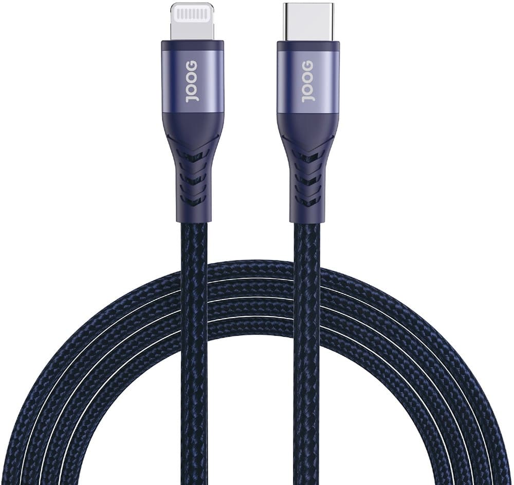 Cabo USB-C para Lightning Joog Uclc-Jg 1.8M - Azul