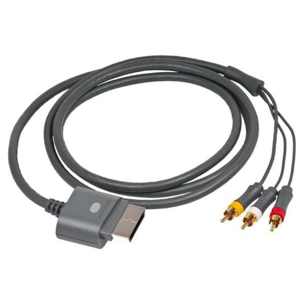 Cabo de Áudio e Vídeo Xbox 360 Arcade Cinza