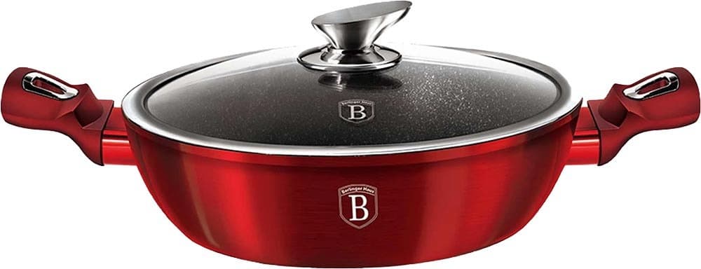 Caçarola Berlinger Haus Metallic Line Burgundy Edition 24CM - Bh-1262N