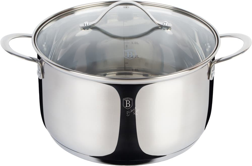 Caçarola Berlinger Haus Silver Jewellery Collection 26cm/7.6L - Bh-6588