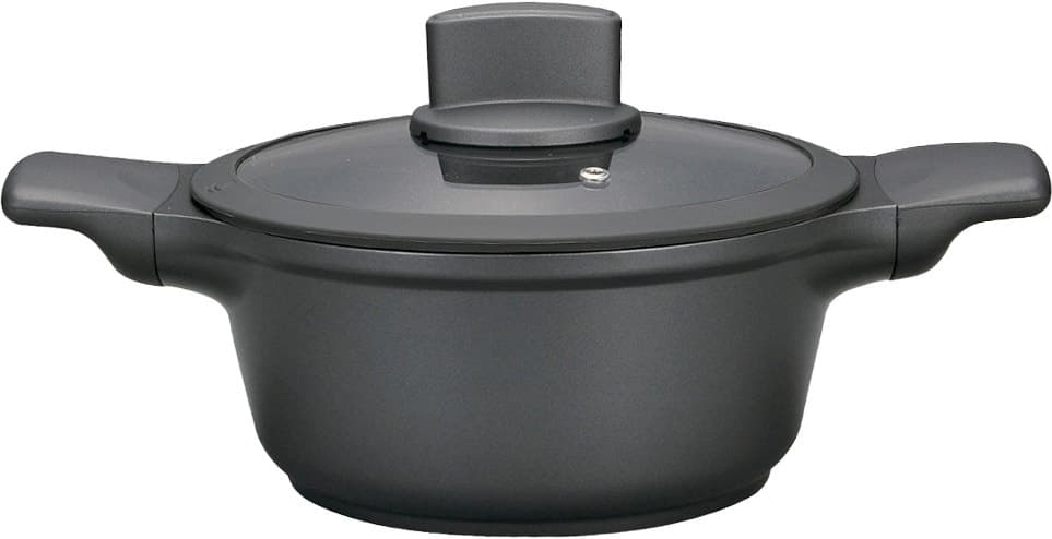 Caçarola Doral Kitchen Di Burano Dark 28Cm/5,6 Litros - Preto