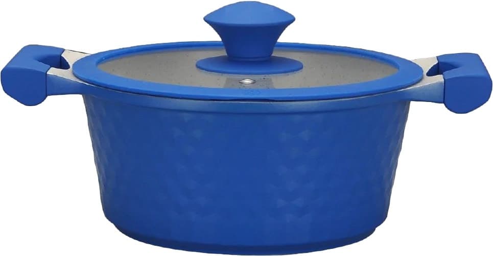 Caçarola Doral Kitchen Di Burano Volcano 28Cm/6,5 Litros - Azul