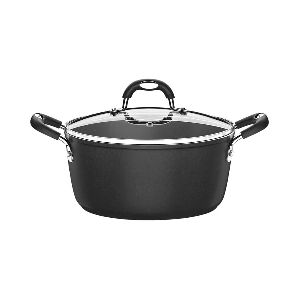 Panela Tramontina Monaco 6.4L 28 Cm Preto