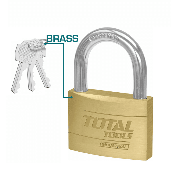 Cadeado de Segurança Total Tkl32502 50MM 270G Com 3 Chaves