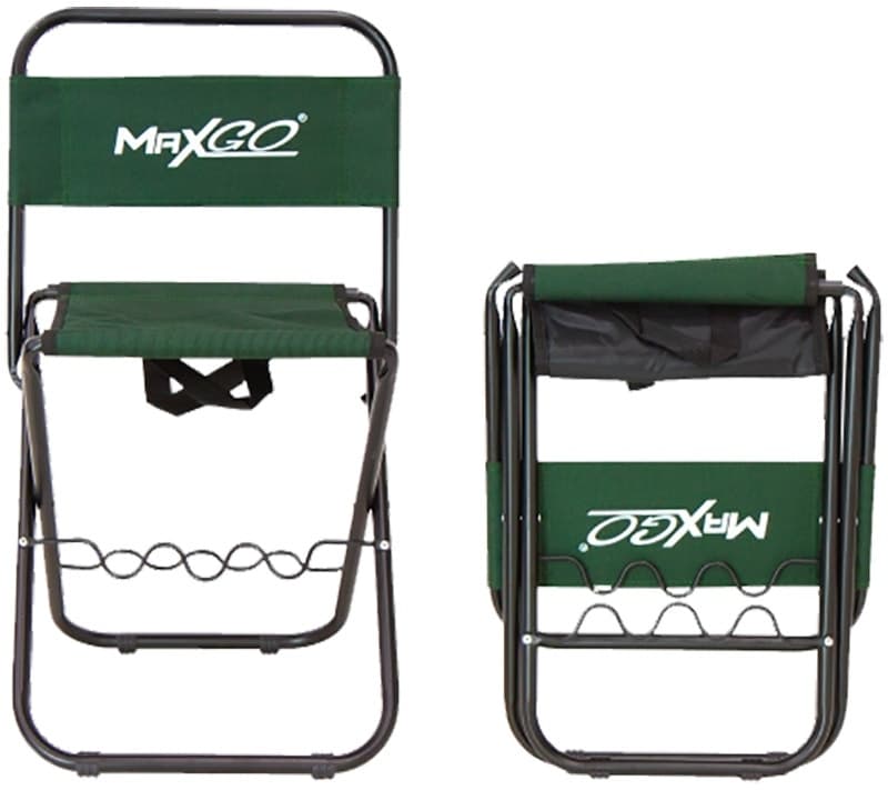 Cadeira Dobrável Maxgo com Suporte para Vara Verde