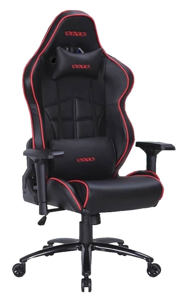 Cadeira Gamer Satellite A-Gc8706 Reclinável Preto/Vermelho