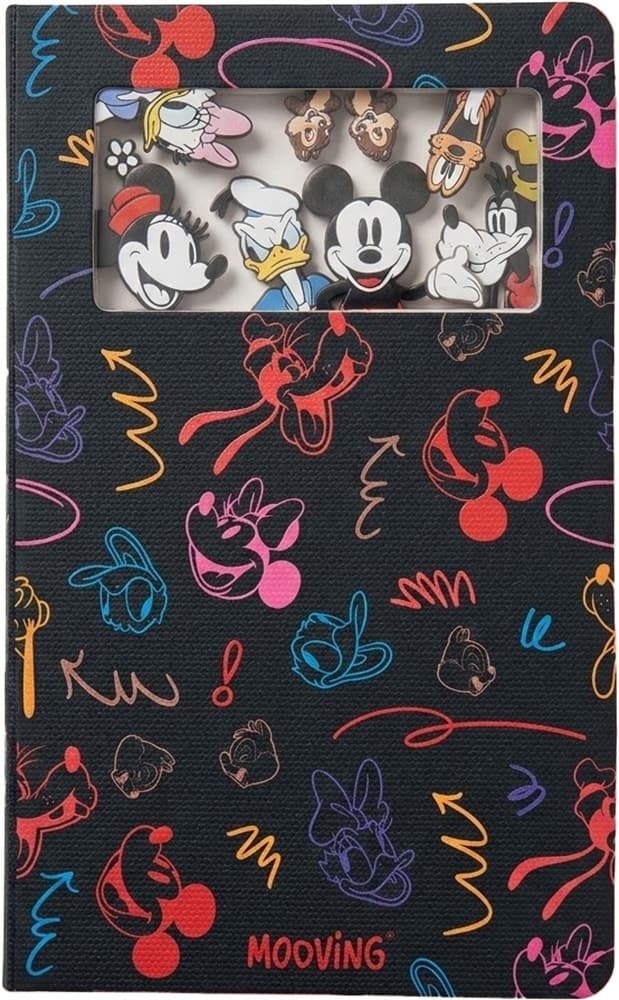 Caderno Mooving Magic Layers 70 Folhas Mickey And Friends