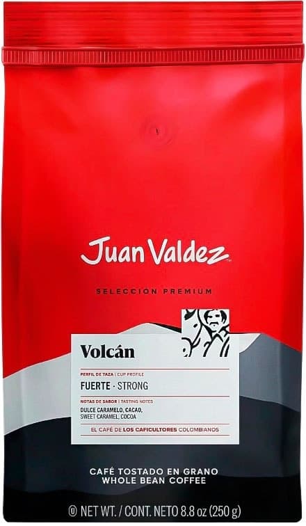Café Em Grão Juan Valdez Torrado Volcán - 250G