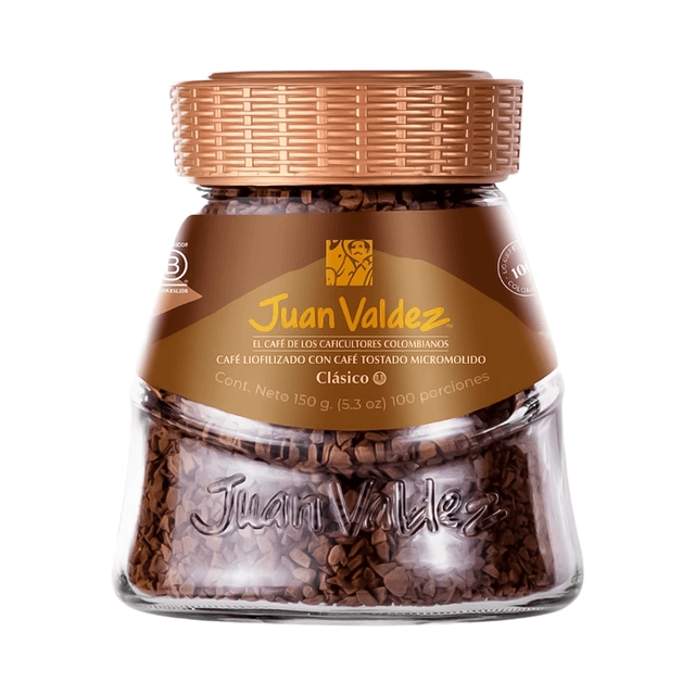 Café Liofilizado Juan Valdez Clásico – 150G