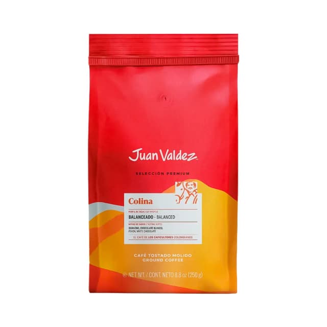 Café Moído Juan Valdez Colina 250 G