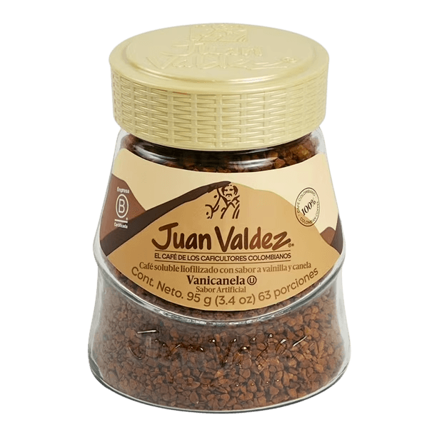 Café Solúvel Juan Valdez Vainilla Y Canela 95G