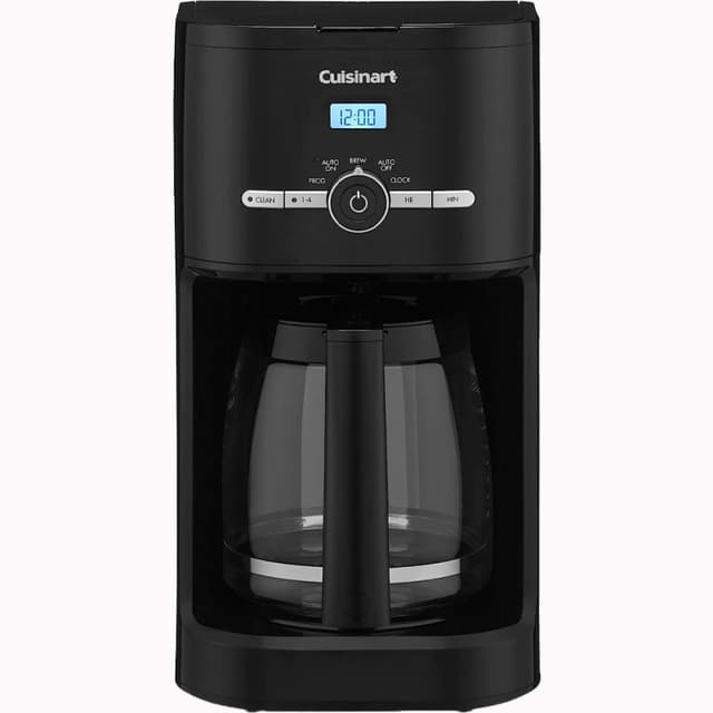 Cafeteira Cuisinart Classic 12 Xícaras 110V Preta Dcc-1120BK