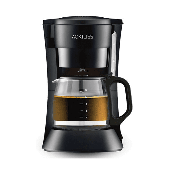 Cafeteira Elétrica Ackiliss Acl-100 600W 600ml 220-240V ~ 50/60Hz Preto