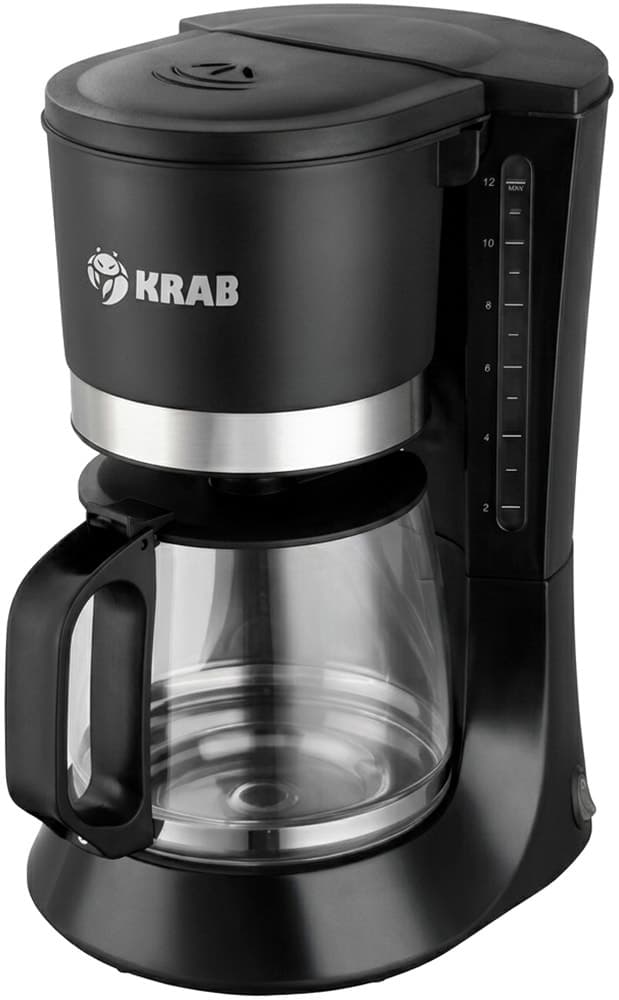 Cafeteira Elétrica Krab Kbce1200 1.2L 600W 220V/50-60Hz - Preto