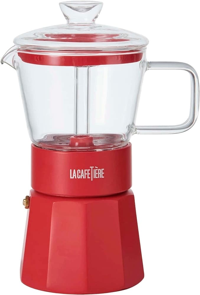 Cafeteira La Cafetiere Verona Espresso Maker LCSTES6CGLRED 290mL