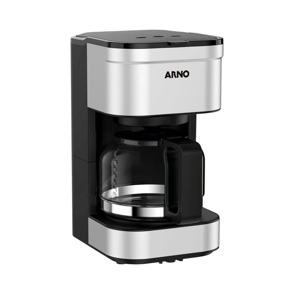 Cafeteira de Filtro Arno Preferita CM225DB2 750ml 220V Preto - Prata