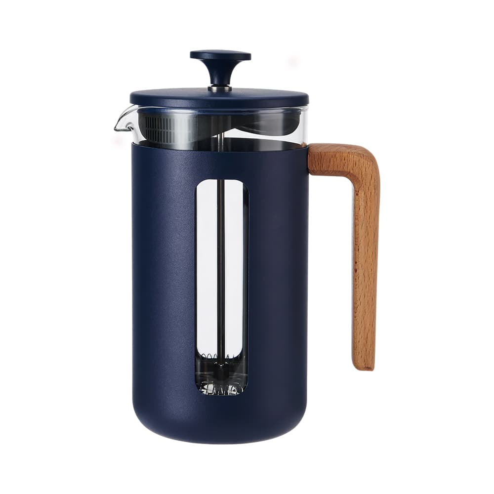 Cafeteira Francesa La Cafetiere Pisa Wood 1L Azul