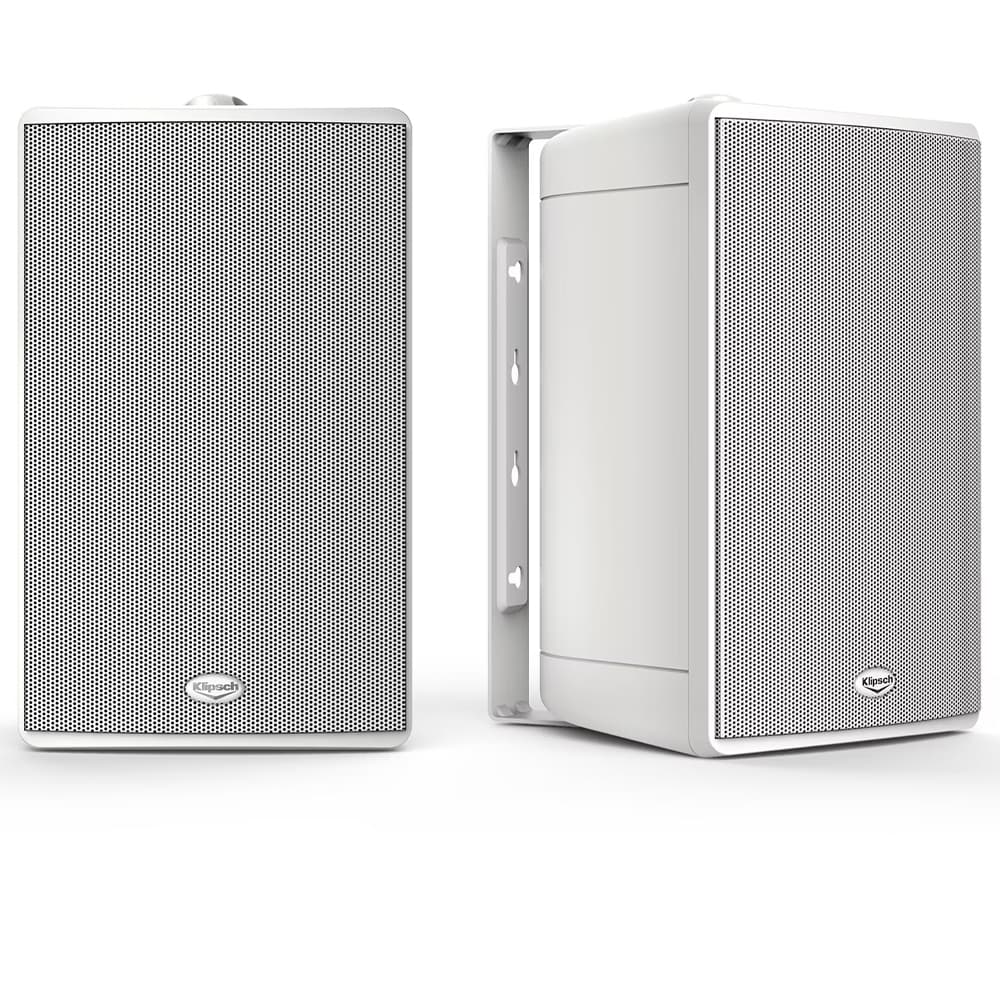 Caixa de Som Klipsch Kh0-7 Interior/Exterior Corneta Tractrix 150W Branco (Par)