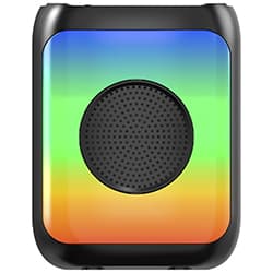 Caixa de Som Kolke KPP-687 Bowbox RGB / Bluetooth / SD / USB / Aux - Preto