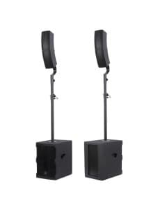 Caixa de Som Mekka K19 Ativa/Passiva Torre Conjunto