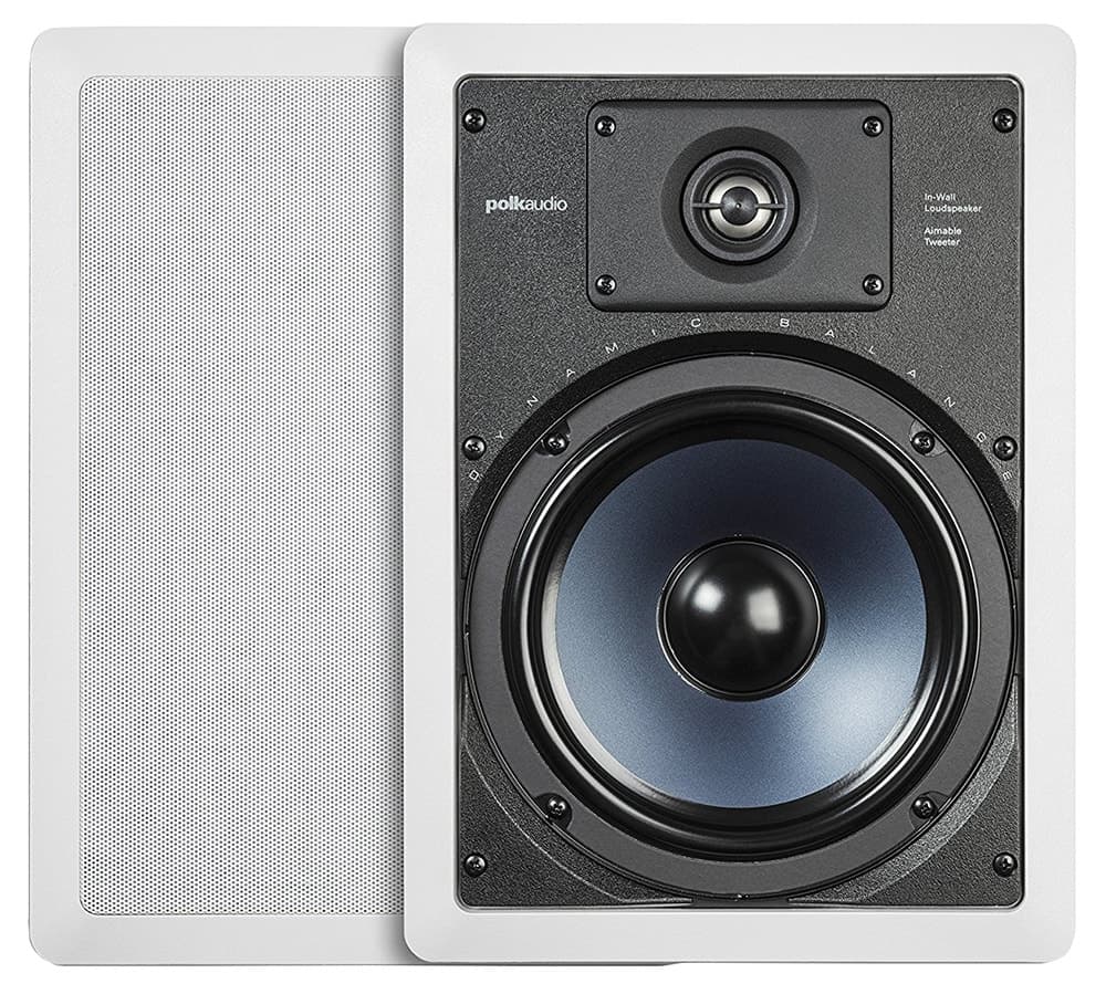Caixa de Som Quadrada Branca Polk Audio RC65I