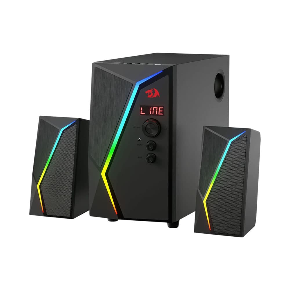 Caixa de Som Redragon Anvil Pro Gs520-Pro 2.1 RGB