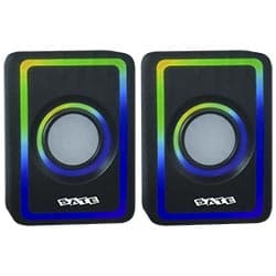Caixa de Som Satellite As-92005B Gaming RGB Bluetooth USB Aux - Preto