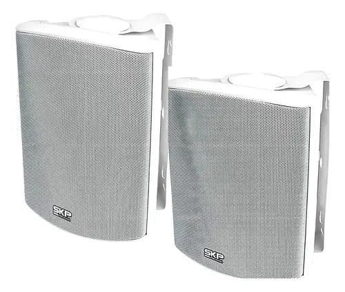Caixa de Som Skp Pro Audio SK106T Branca (Par)