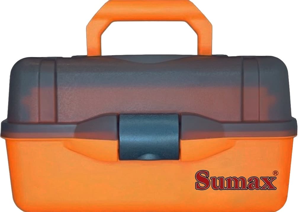 Caixa de Pesca Sumax Cp-2504-Na Laranja
