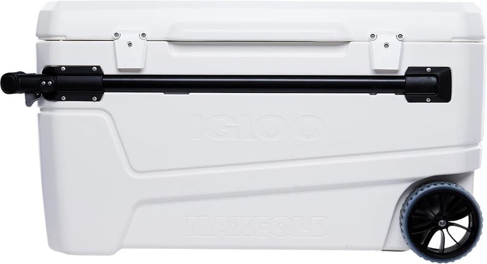 Caixa Térmica Igloo Maxcold Sunset Glide 110QT com Rodas - Branco