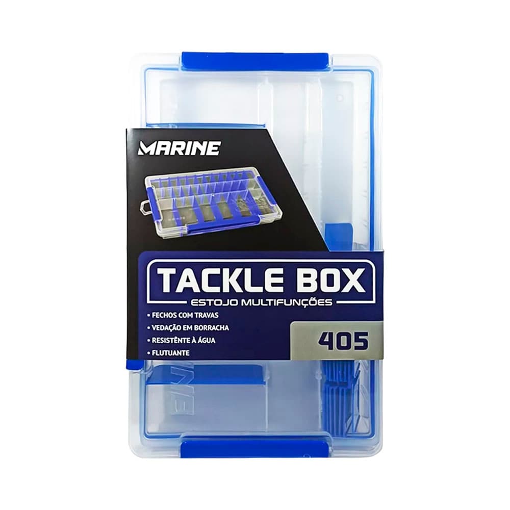 Caixa de Pesca Marine Sports Tackle Box Ms-405 35X22 Cm