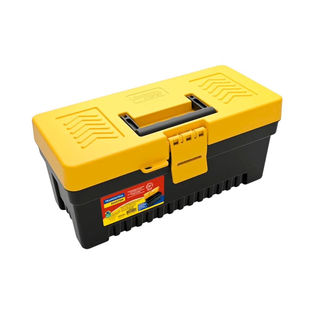 Caixa de Ferramentas Tramontina Master 9164235 33 Cm Amarelo/Preto