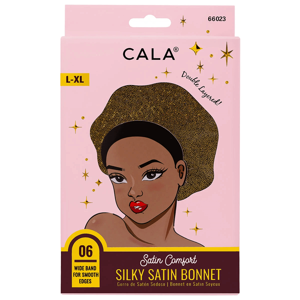 Cala Gorro De Satin Anti-frizz Shiny Black L-xl 66023