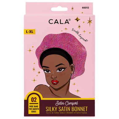 Cala Gorro De Satin Anti-frizz Shiny Pink L-xl 66012