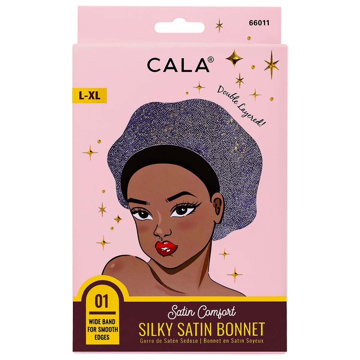 Cala Gorro De Satin Anti-frizz Shiny Purple 66011