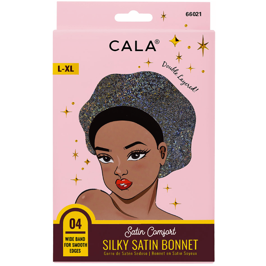 Cala Gorro De Satin Anti-frizz Siny Silver 66021 L-xl