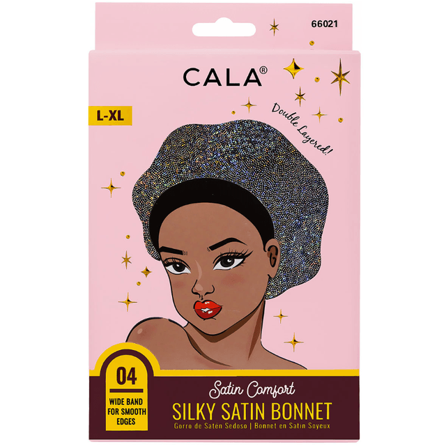 Cala Gorro De Satin Anti-frizz Siny Silver 66021 L-xl