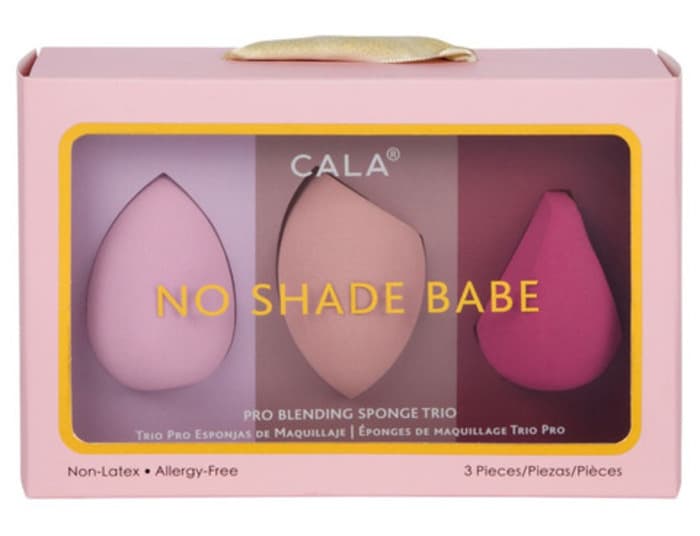 Esponjas de Maquiagem Cala Shade Babe Blending 4 Peças - Mauve