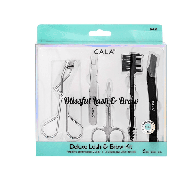 Kit de Cílios e Sobrancelhas Cala Deluxe 5PCS