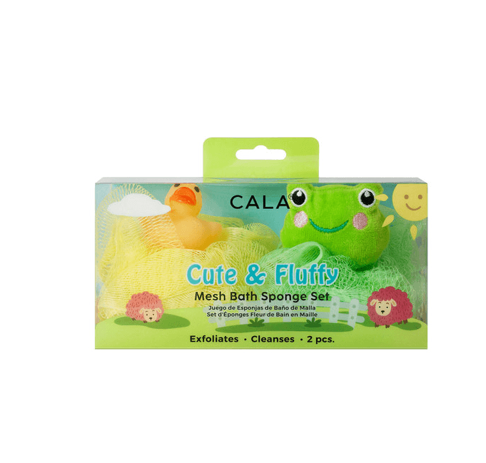 Conjunto de Esponjas de Banho Cala Ducky & Frog