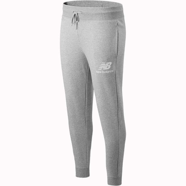 Calça New Balance MP03558AG Essentials Stacked Logo Masculina Xl Cinza
