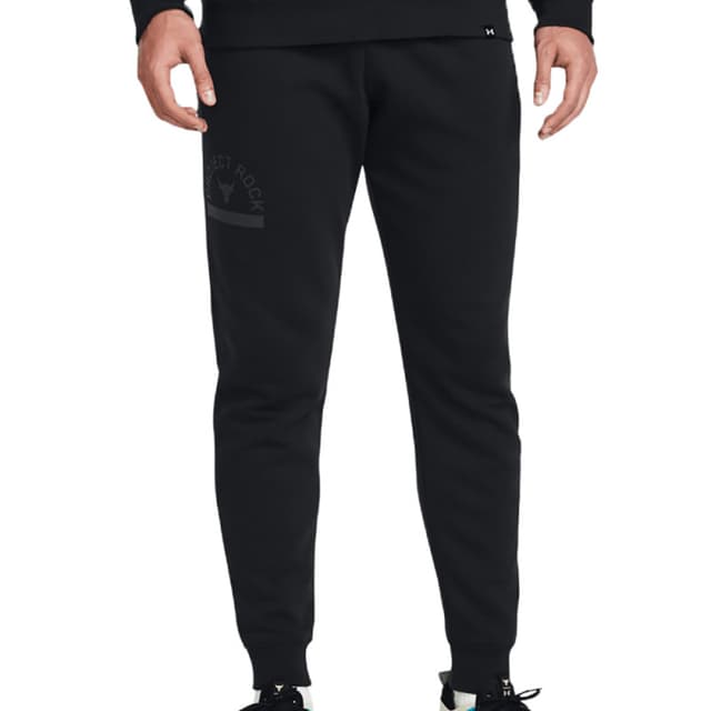 Calça Under Armour Masculino Project Rock Rival Fleece M Preto - 1385936-001