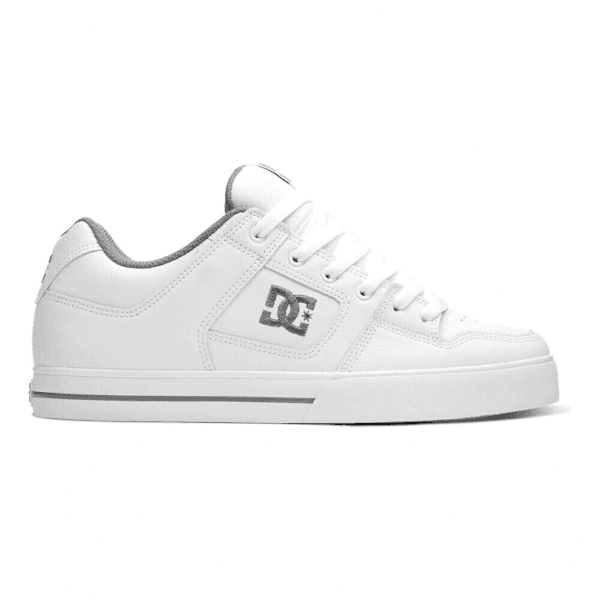 Calçado Casual Masculino Dc Pure White/Grey