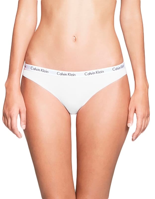 Calcinha Calvin Klein D1618 100 Feminina
