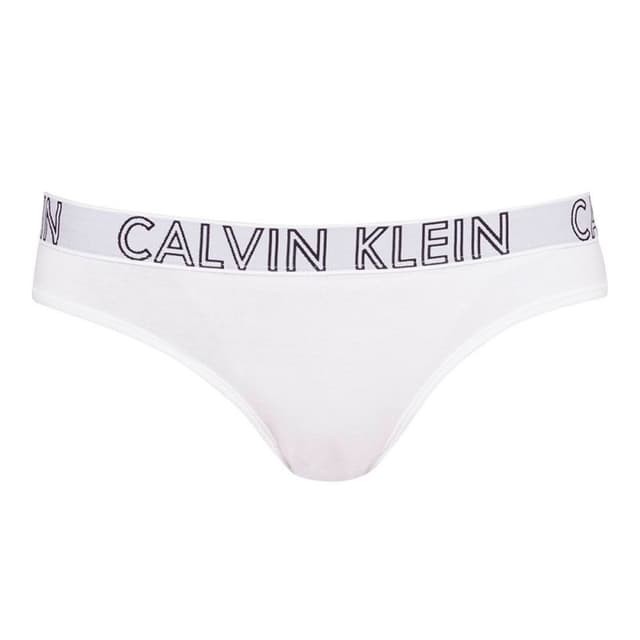 Calcinha Feminina Calvin Klein Qd3636-100 M - Branco