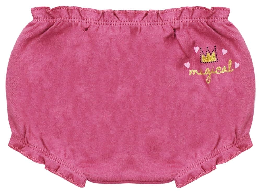 Calcinha para Bebê Everfit 10983C Fúcsia